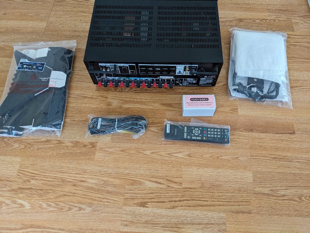 Foto 5 van Denon AVR-X1200W receiver defect, compleet in doos