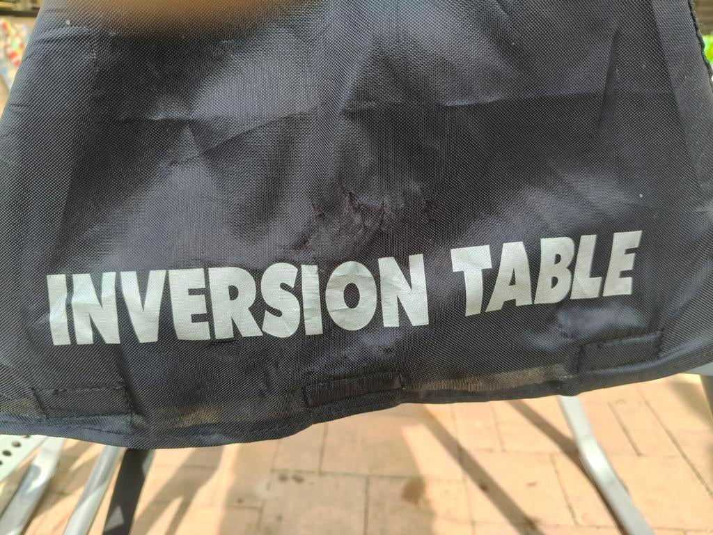 Life Gear Inversion Table - Europese kwaliteit voor rugpijn, Ophalen of Verzenden, Gebruikt, Rug, Overige typen