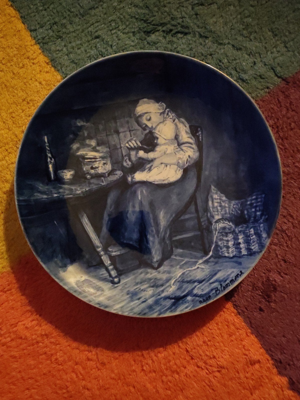 Stel Delfts Blauw wandborden - Royal Delft (1959 & 1963), Ophalen of Verzenden