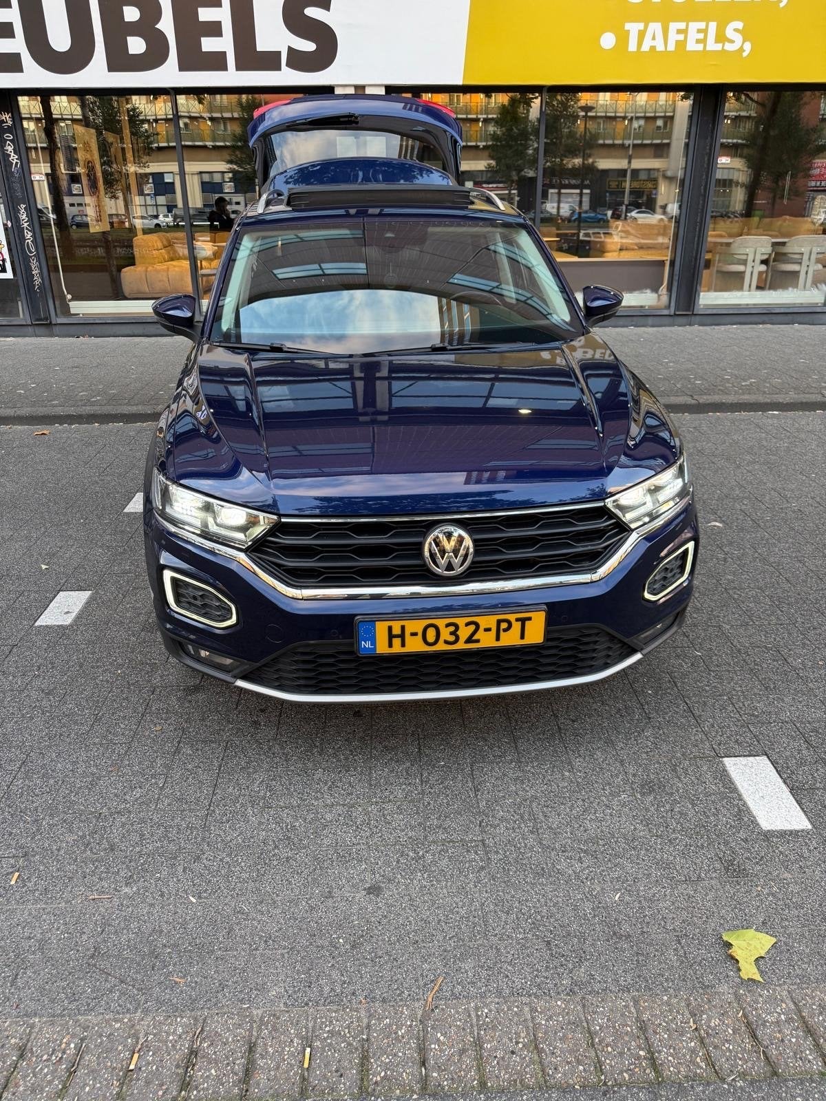 Volkswagen T-Roc 1.5 TSI 150pk 7-DSG 2020 Blauw, Auto's, 15 km/l, 1498 cc, 4 cilinders, Blauw