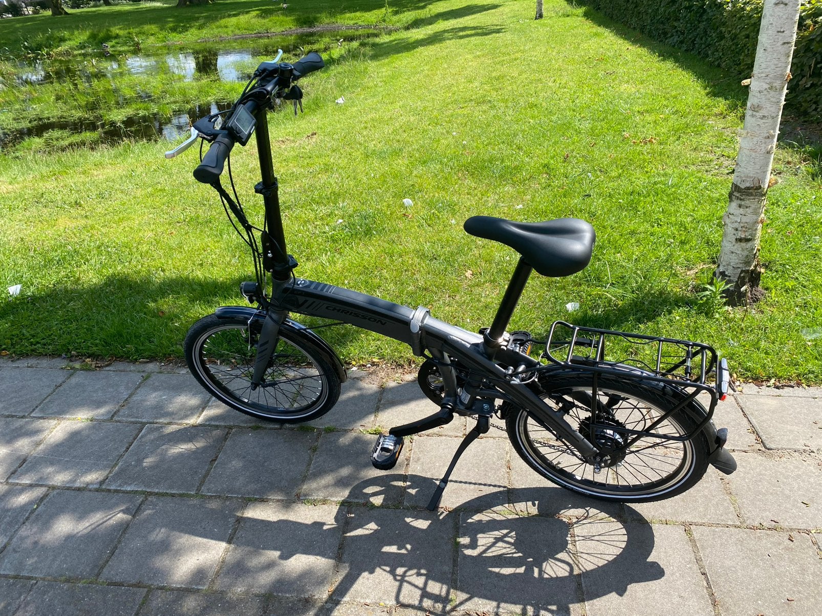 Chrisson EF1 elektrische vouwfiets met storing, Ophalen, Zo goed als nieuw, 20 inch of meer, Versnellingen