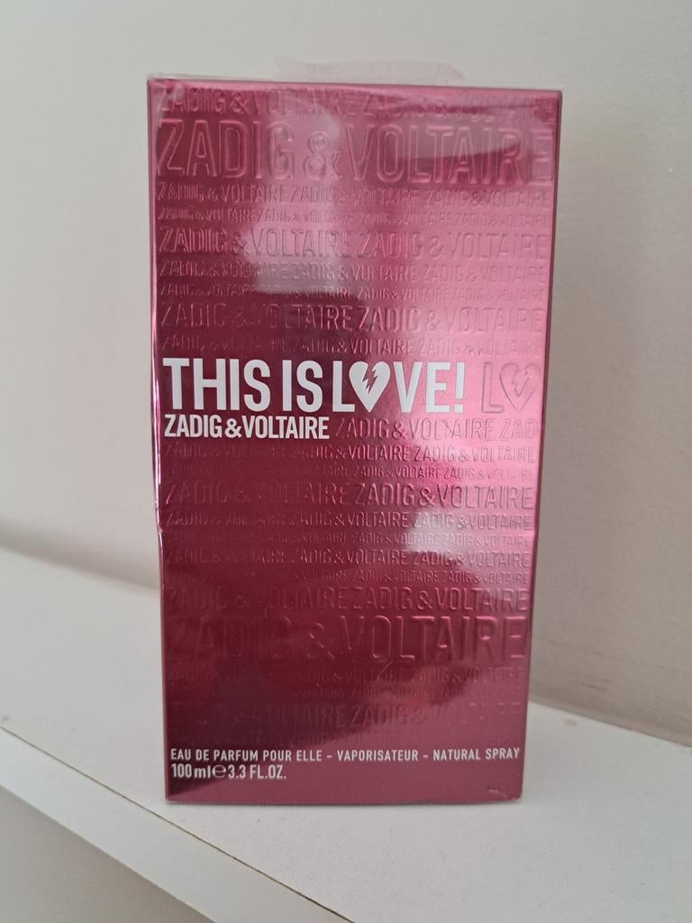 Zadig & Voltaire This is Love! Eau de Parfum 100ml Zeldzaam, Sieraden, Tassen en Uiterlijk, Uiterlijk | Parfum, Ophalen of Verzenden