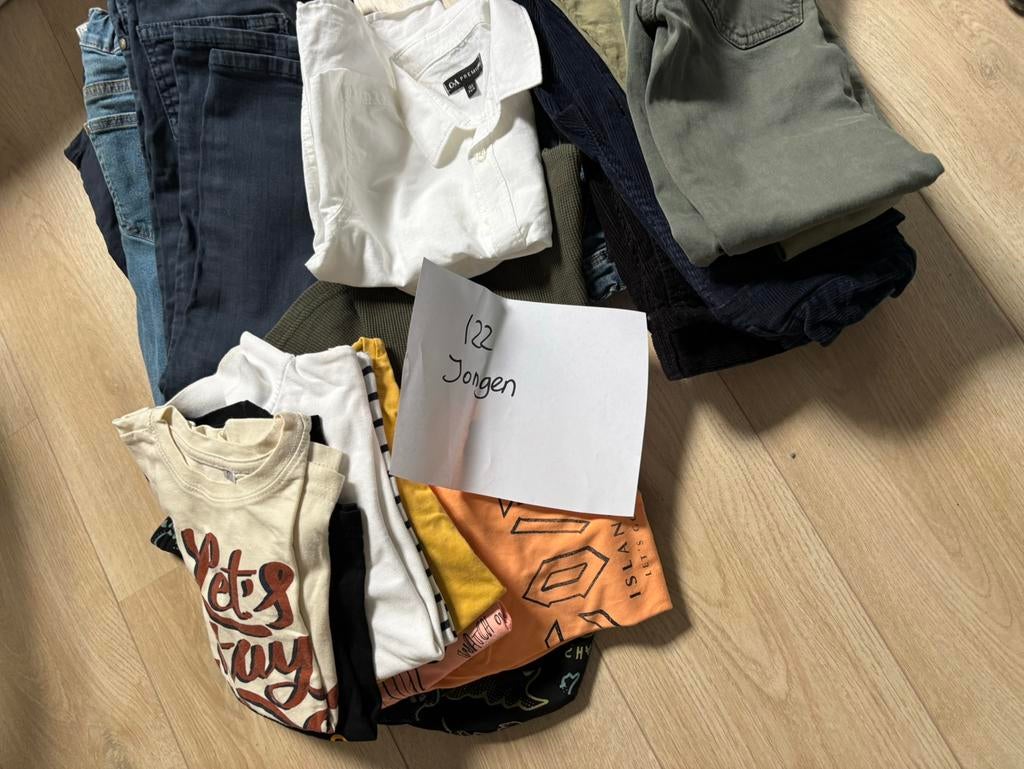 Jongens kleding maat 122, Kinderen en Baby's, Kinderkleding | Maat 122, Ophalen of Verzenden, Zo goed als nieuw, Jongen