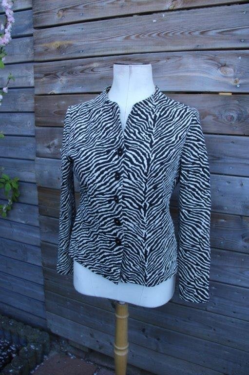 Vest beige/ zwart Purdey mt L Vaste prijs, Kleding | Dames, Truien en Vesten, Beige, Maat 42/44 (L), Ophalen of Verzenden, Zo goed als nieuw
