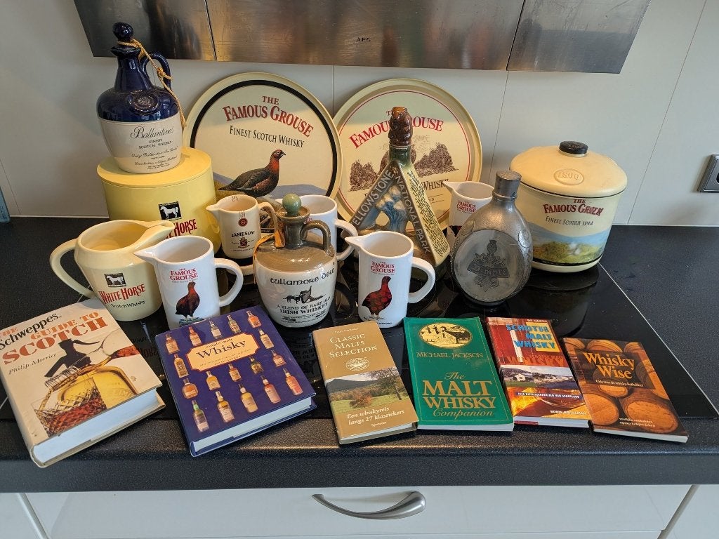 Whiskey verzameling, Ophalen of Verzenden