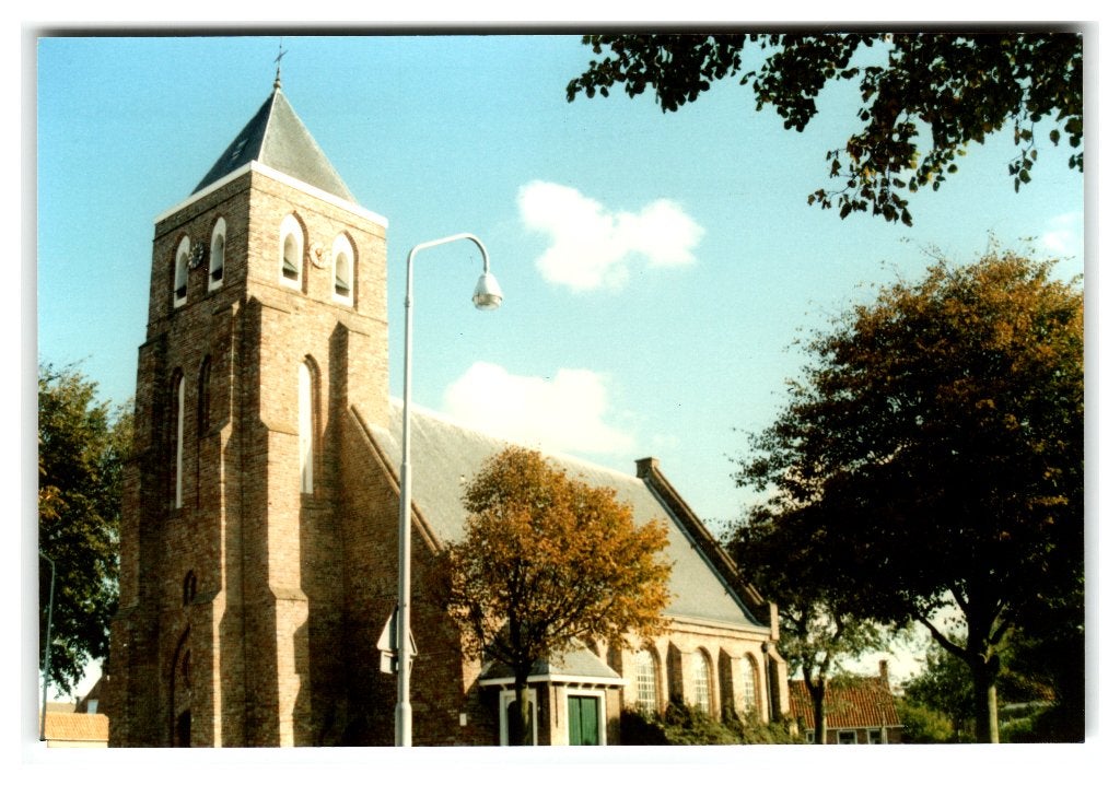 Meliskerke, Ned. Herv. Kerk - Foto - Opruimingskaart, Ophalen of Verzenden, 1960 tot 1980, Ongelopen, Zeeland