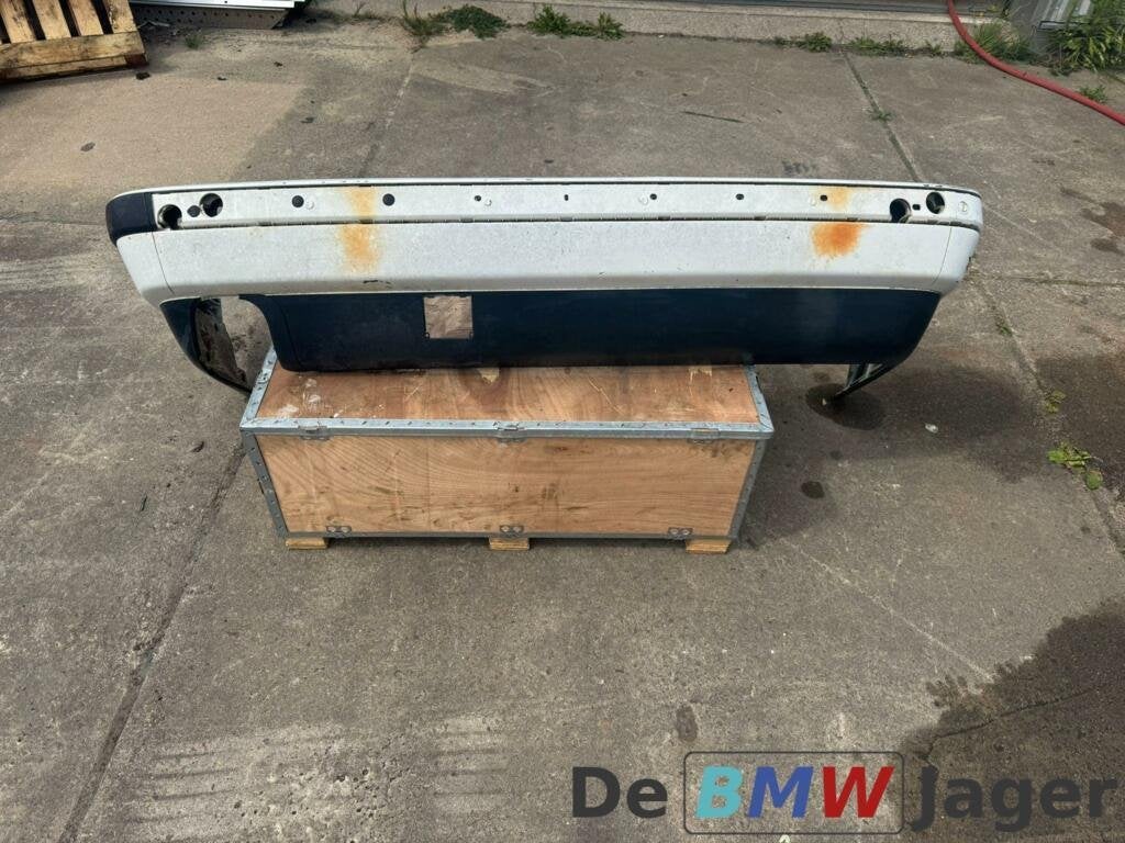 Achterbumper wit BMW 5-serie E34 51121944180, Gebruikt, Ophalen of Verzenden, Achter, Bumper