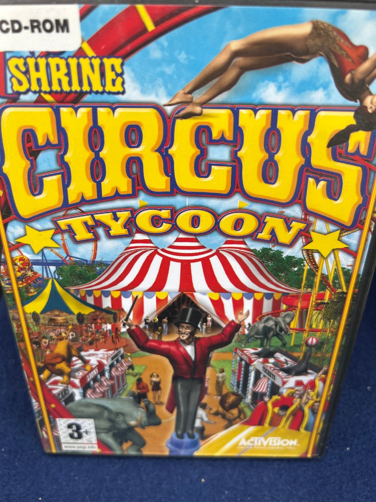 Circus Tycoon PC CD-ROM - Bouw je eigen circus!, Ophalen, Gebruikt, 1 speler, Vanaf 3 jaar