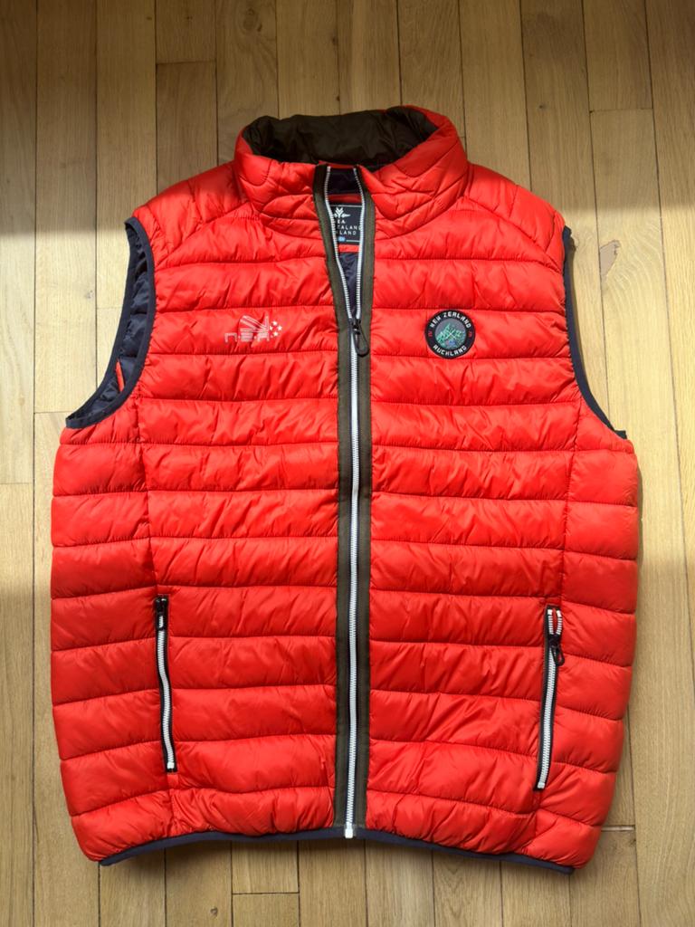 New Zealand Auckland Bodywarmer Oranje Maat L, Ophalen of Verzenden, Zo goed als nieuw, Maat 52/54 (L), Oranje