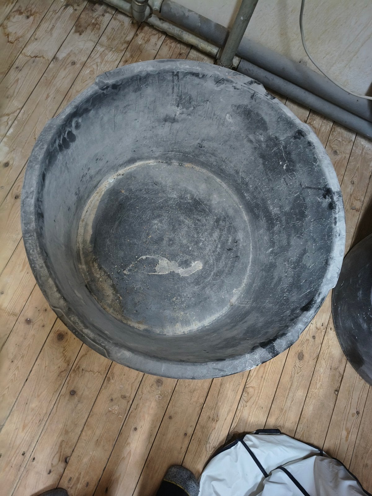 2x Grote ronde kuipen, nog schoon te maken, Tuin en Terras, Ophalen, Kunststof, Gebruikt, Rond
