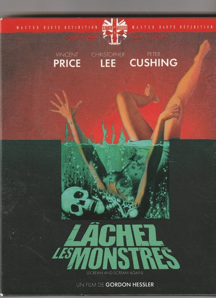 Lachez les monstres vincent price ( engels- frans ) blu ray, Horror, Vanaf 16 jaar, Film, Ophalen of Verzenden