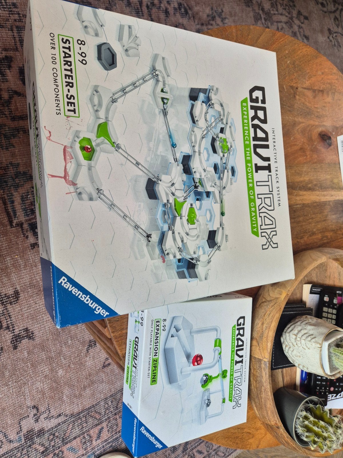 Gravitrax starter set en expansion zipline, Ophalen of Verzenden, Zo goed als nieuw