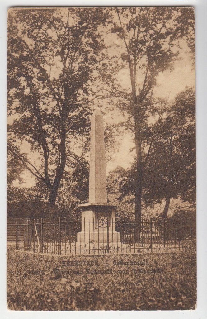 268 Heemstede 1924 Gedenknaald 1924 B86, Verzenden, 1920 tot 1940, Gelopen, Noord-Holland