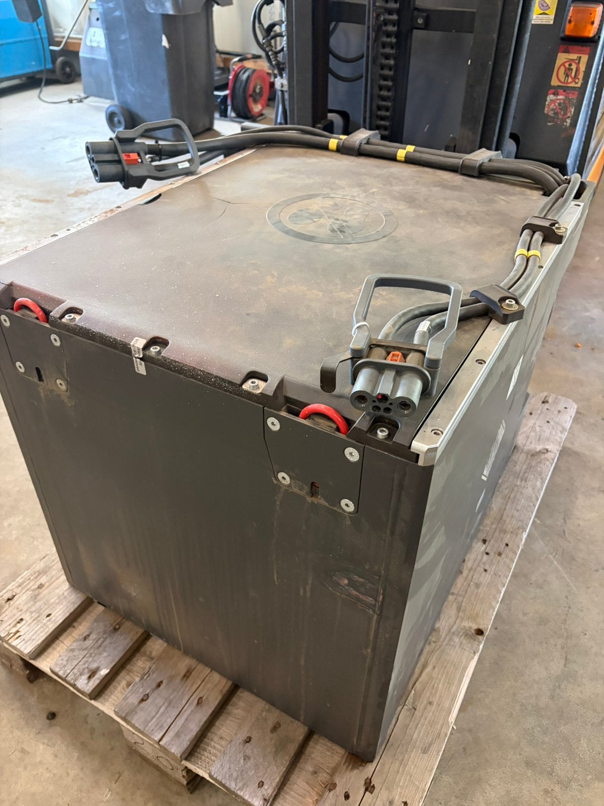 lithium accupakket Linde Heftruck E16 386 48V (batterij), Gebruikt