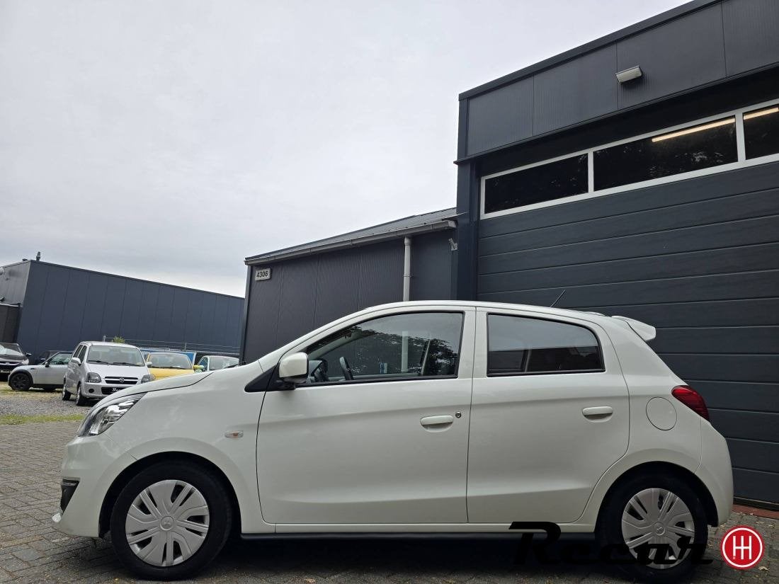 Mitsubishi Space Star - 1.0 Cool+/1eEig/Airco/5Drs/Elec/NwAp, Auto's, Voorwielaandrijving, Gebruikt, Euro 6, Wit