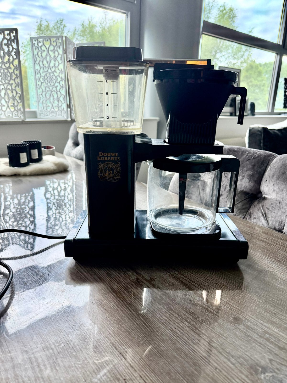 Douwe Egberts Koffie Filter Machine, Gebruikt, Koffiemachine, Gemalen koffie, Ophalen of Verzenden