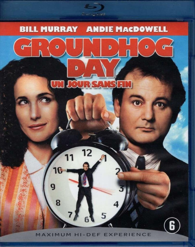 Groundhog Day (1993, Bill Murray) - Nederlandse uitgave, Sony Interactive Entertainment Benelux B.V., Engels, Verzenden, Nederlands