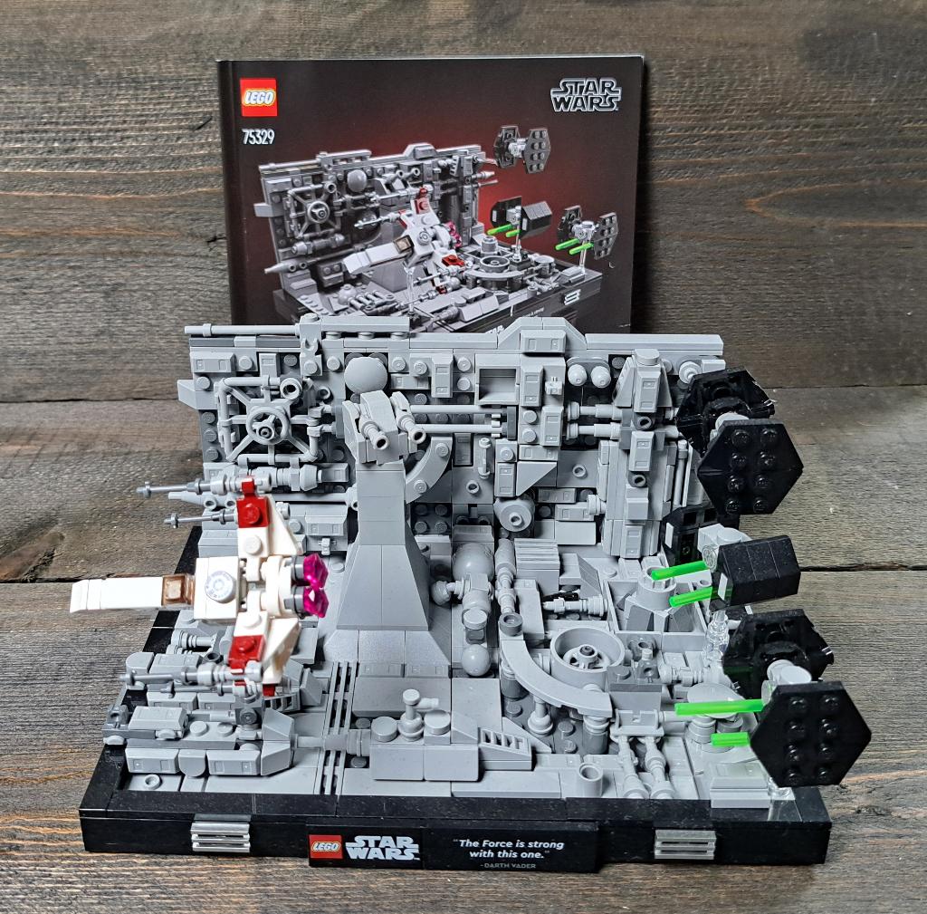 Lego Star Wars set 75329. Death Star Trench Run Diorama, Compleet, Star Wars, Lego, Ophalen of Verzenden
