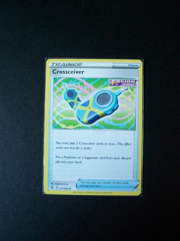 1817. nieuwe pokemonkaart Trainer CROSSCEIVER (231/264), Verzenden, Nieuw, Losse kaart, Foil