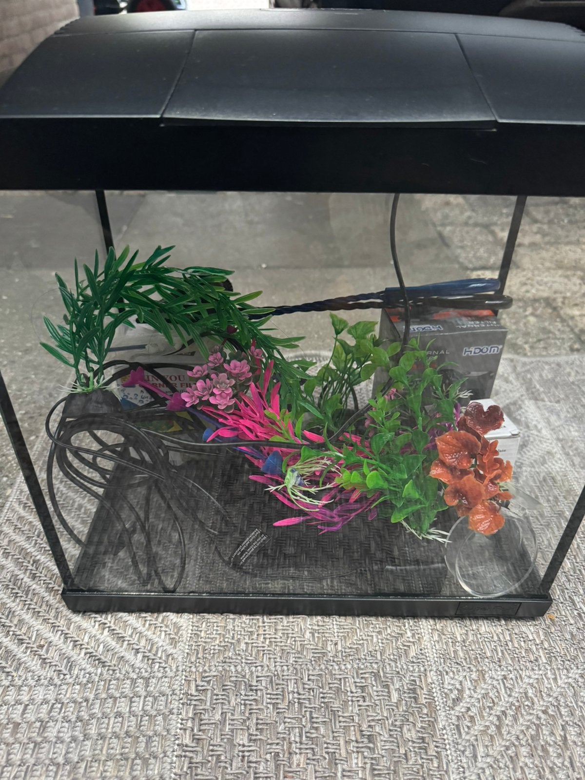 Leeg Aquarium, Ophalen, Zo goed als nieuw, Leeg aquarium