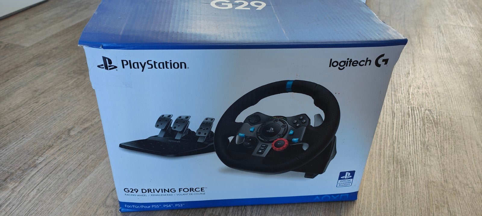 G29 Driving Force Nieuwstaat!!, Spelcomputers en Games, Ophalen of Verzenden, Zo goed als nieuw, PlayStation 1