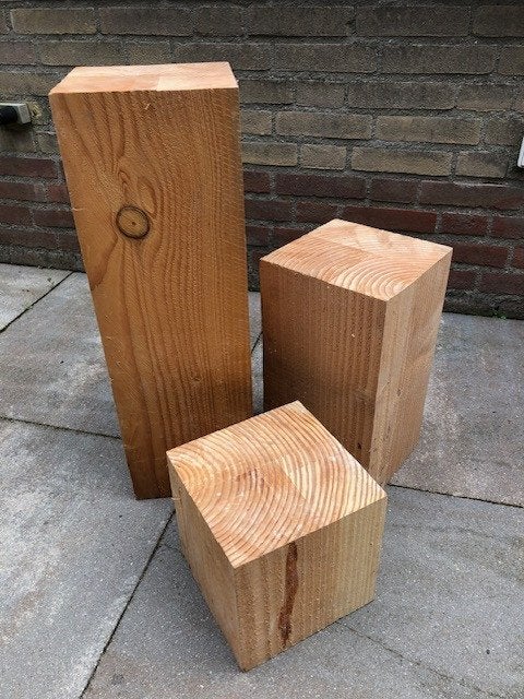 Nieuwe houten consoles, sokkels, zuilen, pilaren, Ophalen, Nieuw