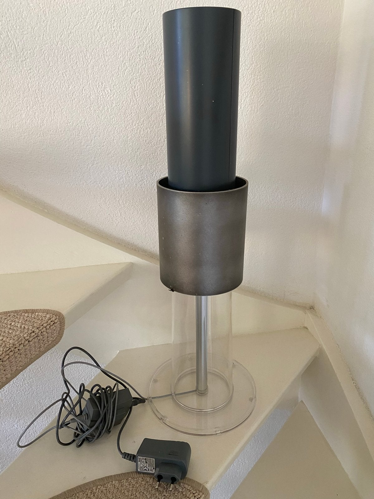 Lightair Luchtreiniger - Ionisator - Zwart/Transparant, Ophalen of Verzenden, Gebruikt, Luchtreiniger
