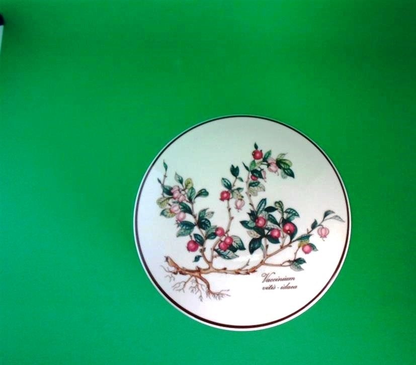 Villeroy en Boch dekseldoos. Vaccinium vitis-idaea. Bosbes, Huis en Inrichting, Keuken | Servies, Ophalen of Verzenden, Zo goed als nieuw
