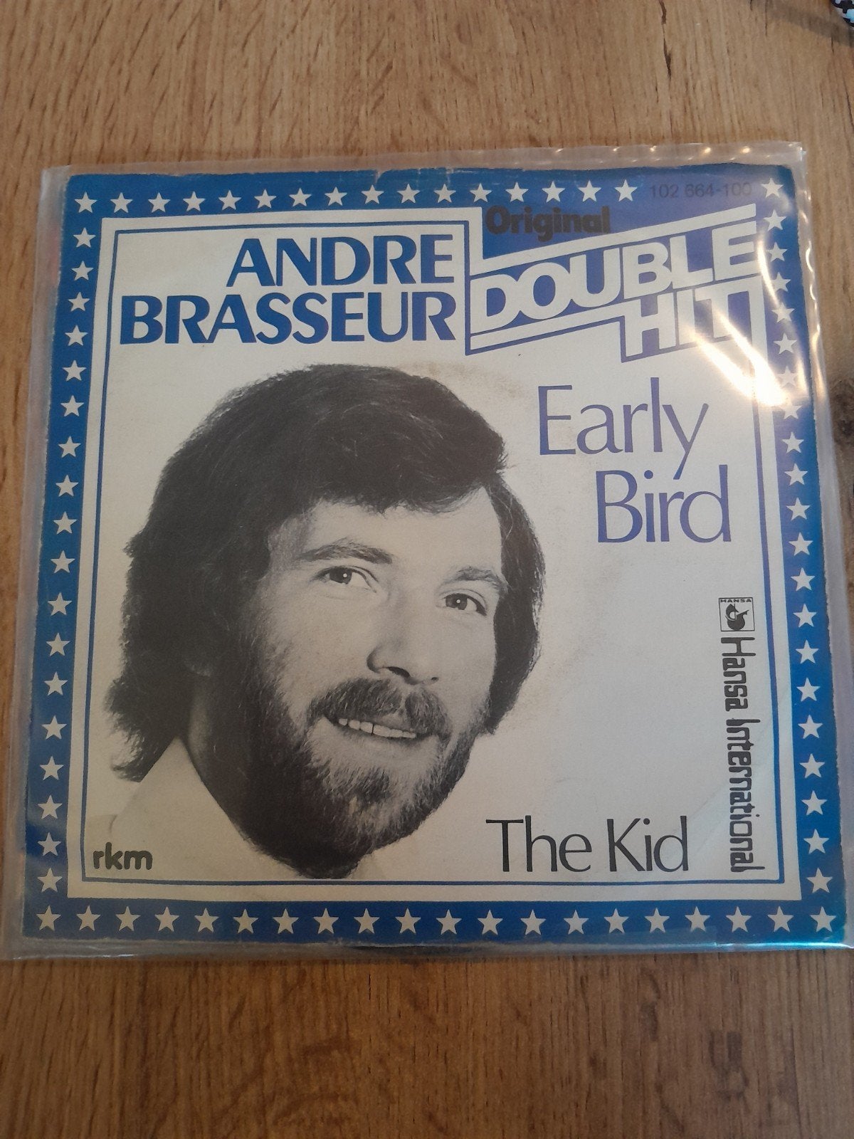 Andre brasseur 7inch early bird, Ophalen of Verzenden, Zo goed als nieuw, Pop