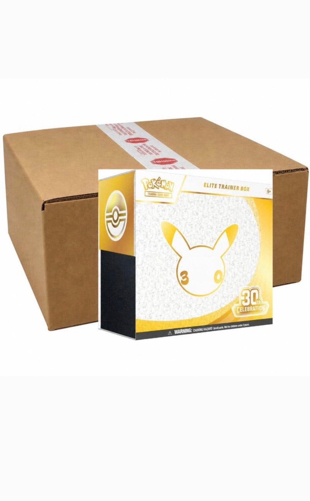 4x Pokémon 30th Celebration Elite Trainer Box case! (SEALED), Hobby en Vrije tijd, Ophalen of Verzenden, Nieuw, Boosterbox