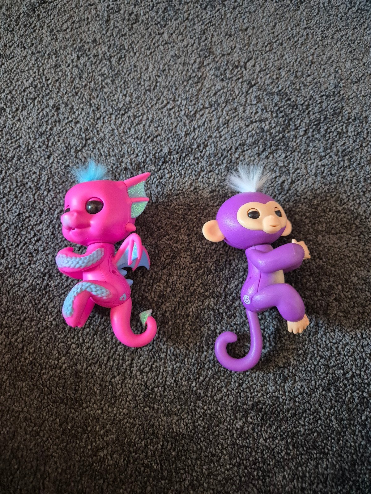 Fingerlings: Draakje en Aapje - Interactief Speelgoed, Ophalen of Verzenden, Gebruikt, Jongen of Meisje