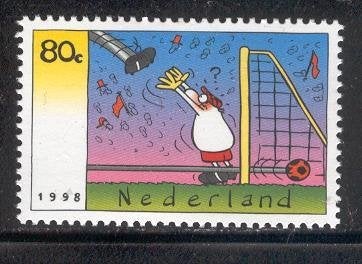 2360 - Nederland nvph 1763 postfris , Voetbal, Postzegels en Munten, Postzegels | Nederland, Verzenden, Na 1940, Postfris