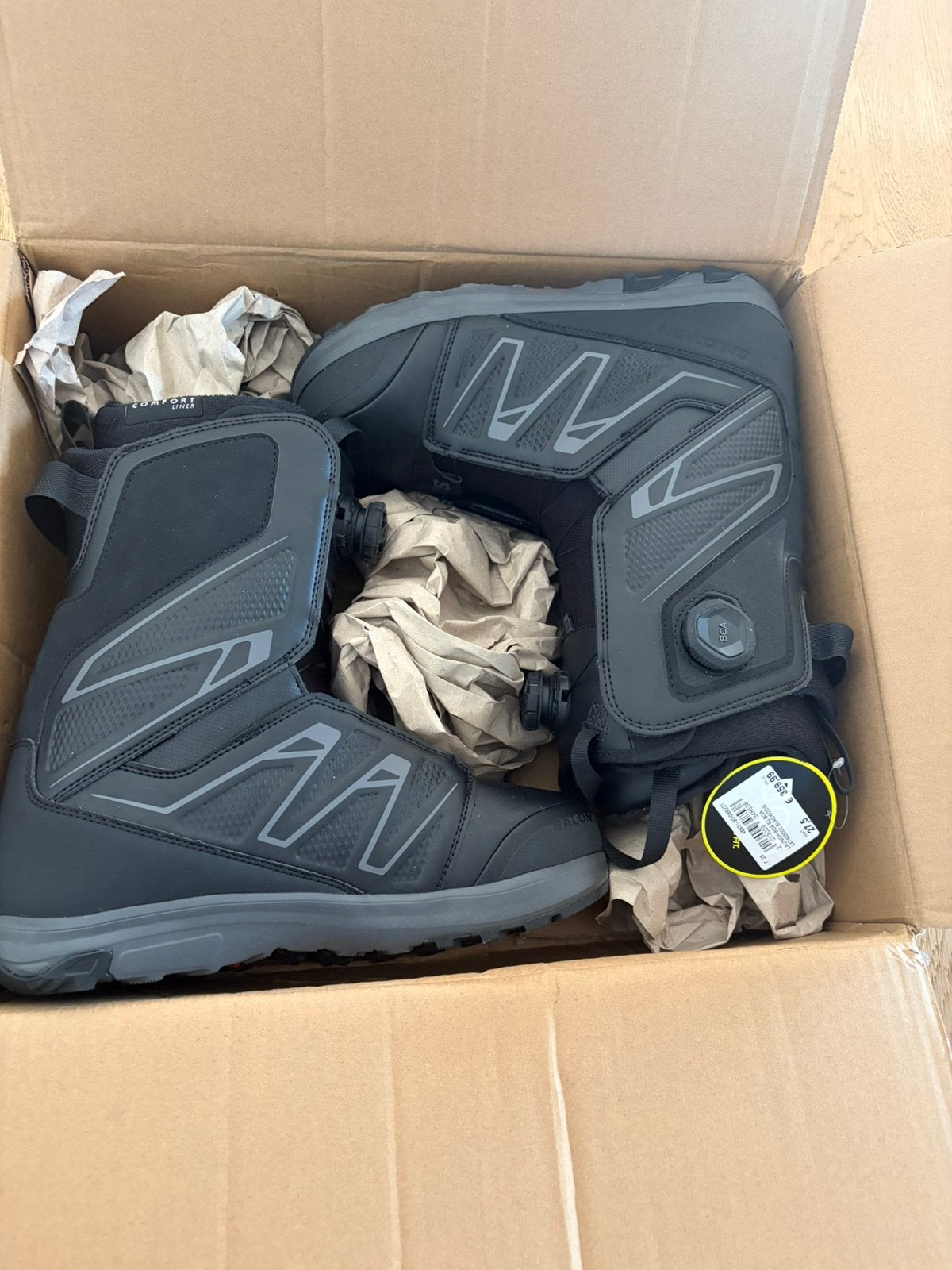 Salomon Snowboard schoenen, Ophalen of Verzenden, Nieuw, Zwart, Wandelschoenen of Bergschoenen
