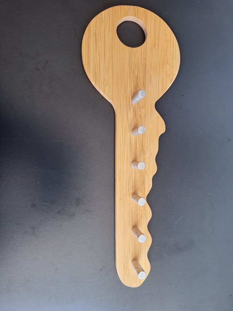 Sleutelrekje hout, Huis en Inrichting, Ophalen of Verzenden, Gebruikt, Hout