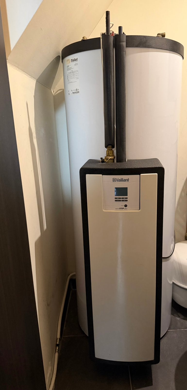Vaillant zonneboiler systeem met 250ltr boiler, Ophalen, Gebruikt, 100 liter of meer, Boiler