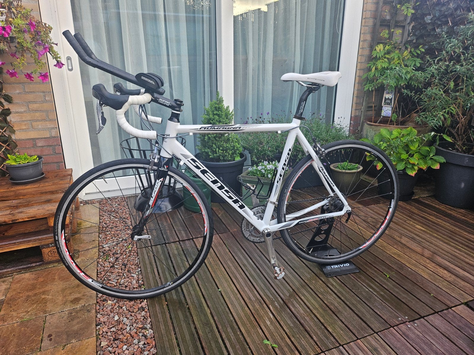 Sensa Romagna racefiets - Shimano 105 - Maat 56cm, Overige merken, Gebruikt, Aluminium, Ophalen of Verzenden
