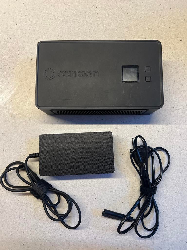 Canaan Avalon nano 3 Bitcoin miner met voeding, Computers en Software, Overige Computers en Software, Ophalen, Zo goed als nieuw