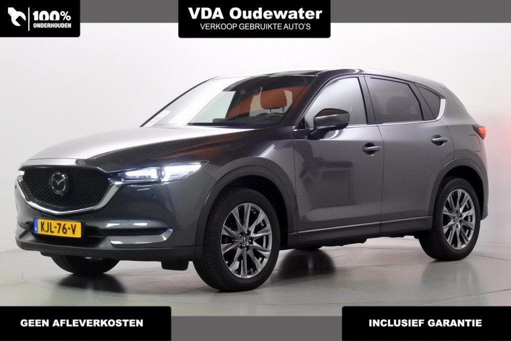Mazda CX-5 2.5 194pk AWD Automaat Signature Trekhaak Nappa, Automaat, Stof, Gebruikt, 4 cilinders
