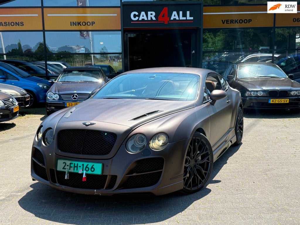 Bentley Continental GT 6.0 W12 CUSTOM/CONCAVER/25K ONDERHOUD, Auto's, Bentley, Automaat, Gebruikt, Leder, Vierwielaandrijving