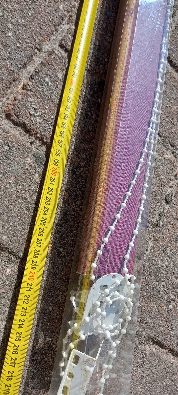 Paars screen rolgordijn - 210cm breed, Rolgordijn, Paars, Rolgordijn, Ophalen