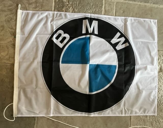BMW  vlag -   reclame vlag, Ophalen of Verzenden, Zo goed als nieuw, Auto's