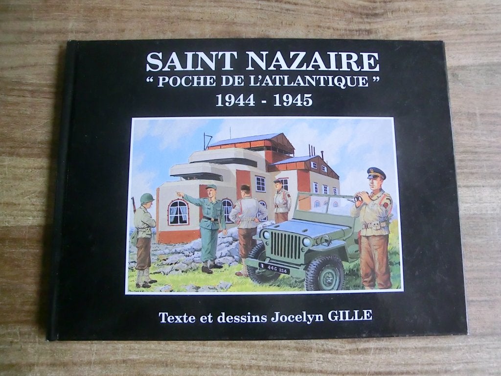 Saint Nazaire " Poche de l'Atlantique" 1944-1945, Eén stripboek, Ophalen of Verzenden, Zo goed als nieuw
