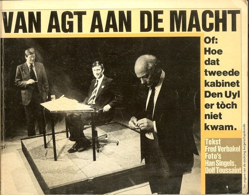 VAN AGT AAN DE MACHT - Fred Verbakel en Han Singels/Dolf, Ophalen of Verzenden, Gelezen