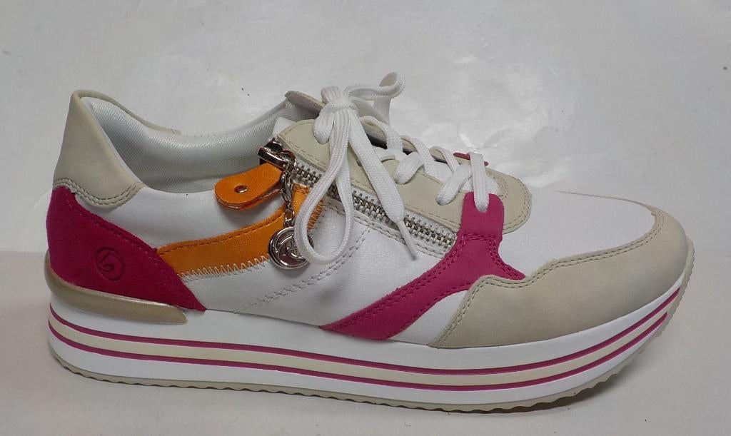 Leuke Remonte sneakers maat 38, Wit, Nieuw, Ophalen of Verzenden, Sneakers of Gympen