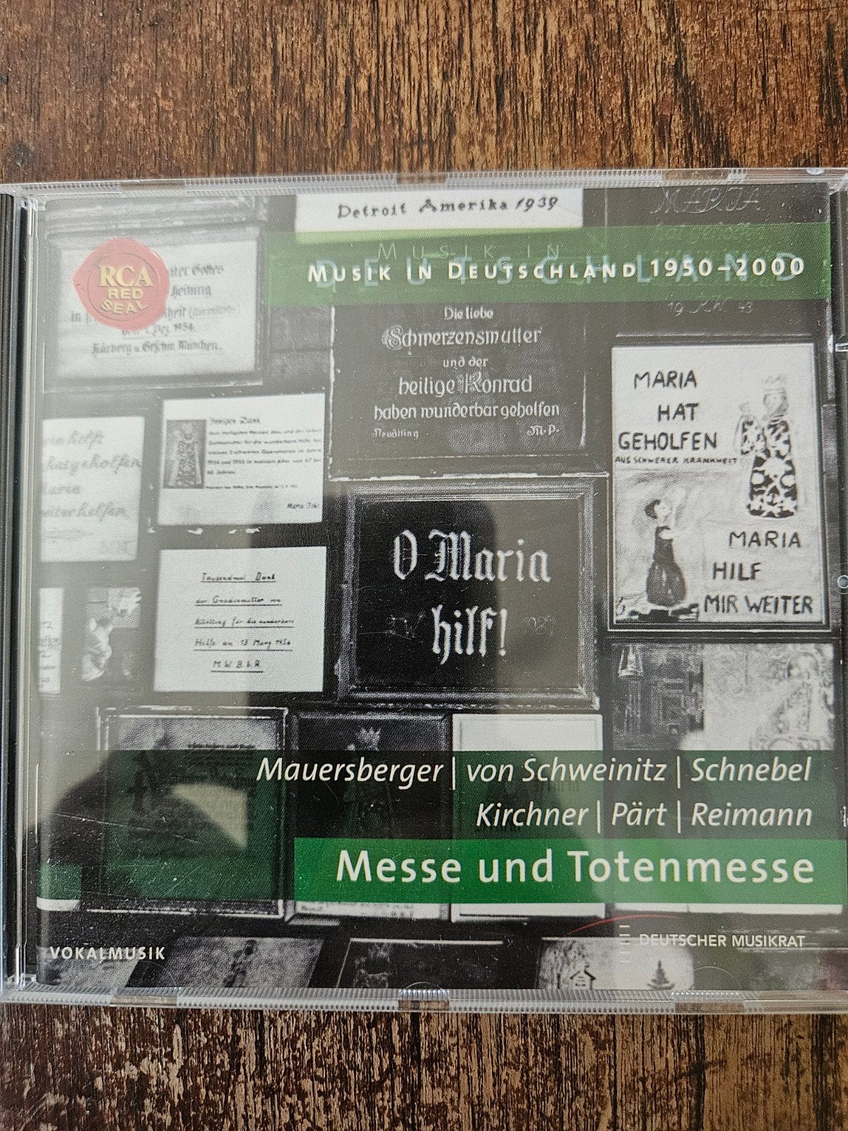 Messe und Totenmesse - Klassieke CD, Overige componisten, Modernisme tot heden, Ophalen of Verzenden, Zo goed als nieuw
