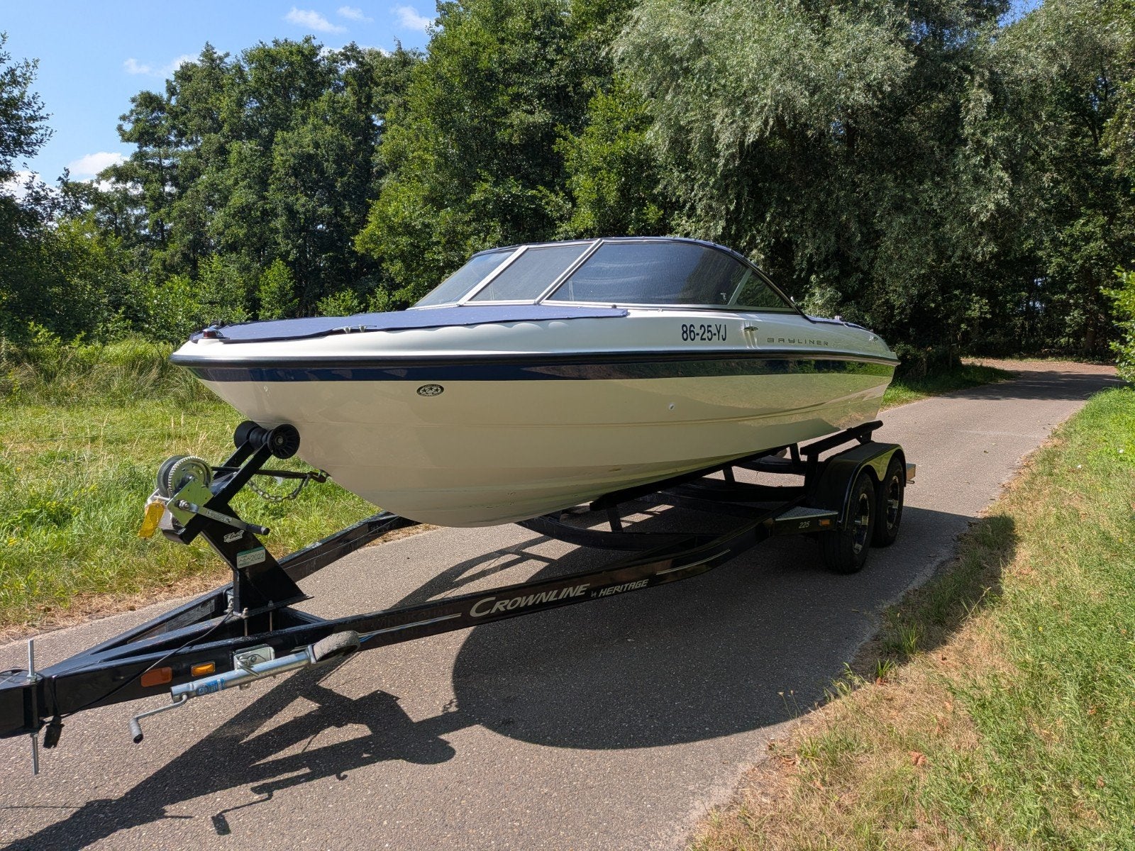 Bayliner 185 BR - Sportieve speedboot, Watersport en Boten, Speedboten, Gebruikt, Bayliner, Benzine, 120 tot 200 pk, Binnenboordmotor