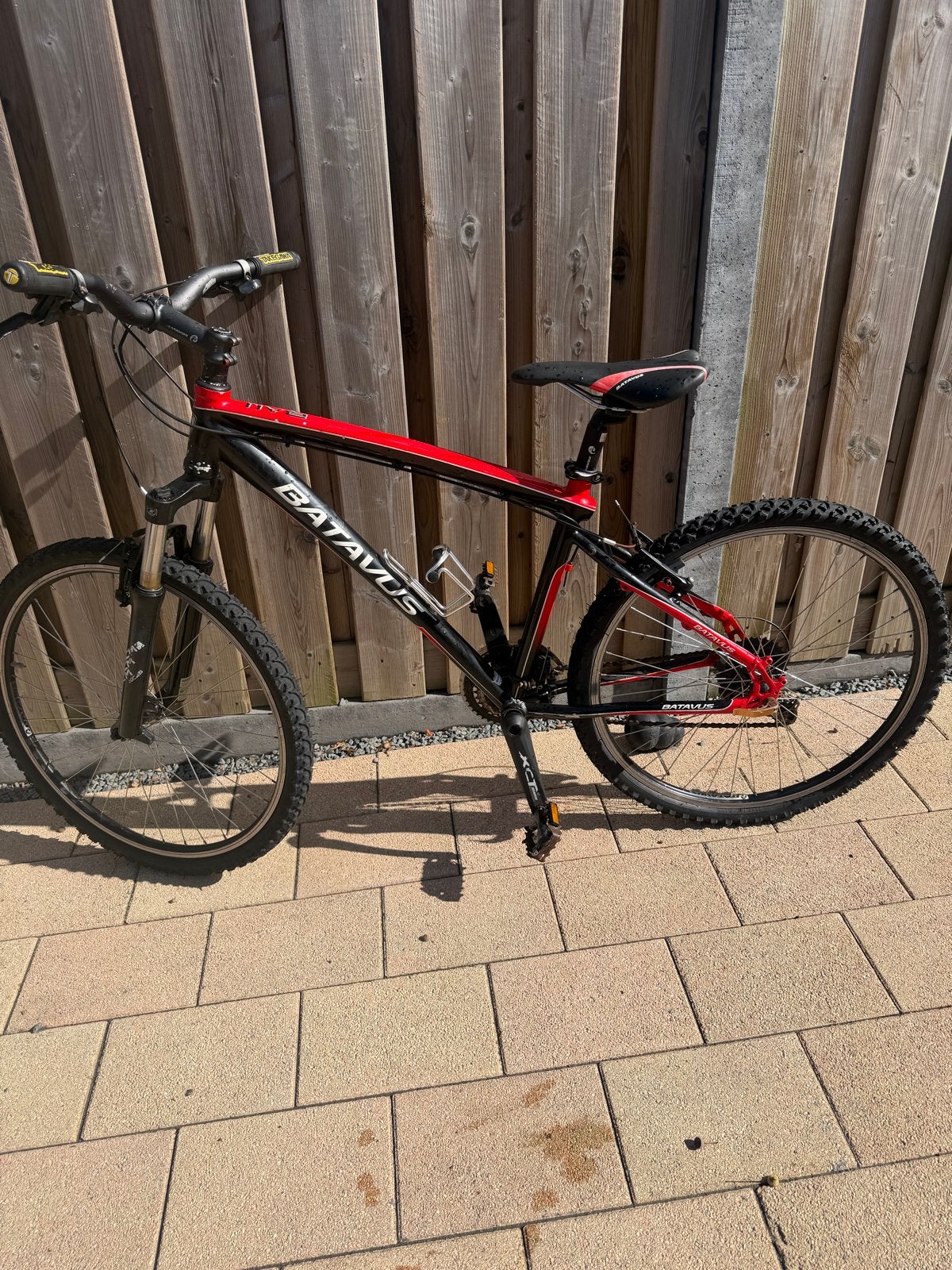Batavus Mountainbike - Zwart/Rood, Gebruikt, Hardtail, Ophalen of Verzenden, 53 tot 57 cm