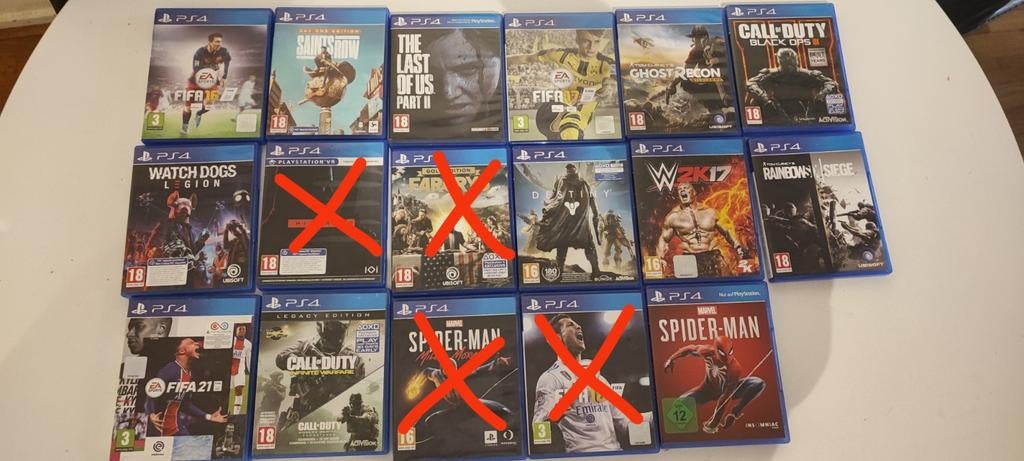 Ps4 games, Ophalen of Verzenden