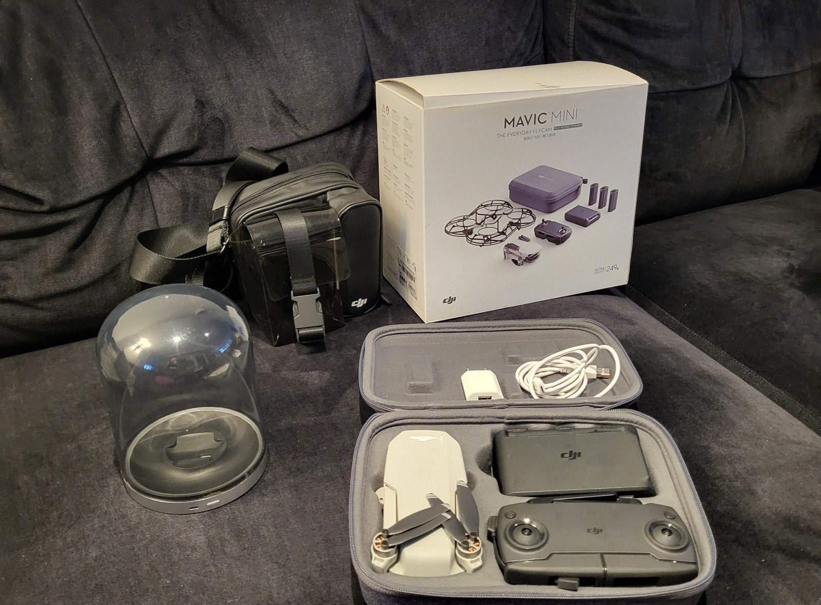 DJI Mavic Mini Fly More Combo - Zo goed als nieuw, Ophalen of Verzenden, Zo goed als nieuw
