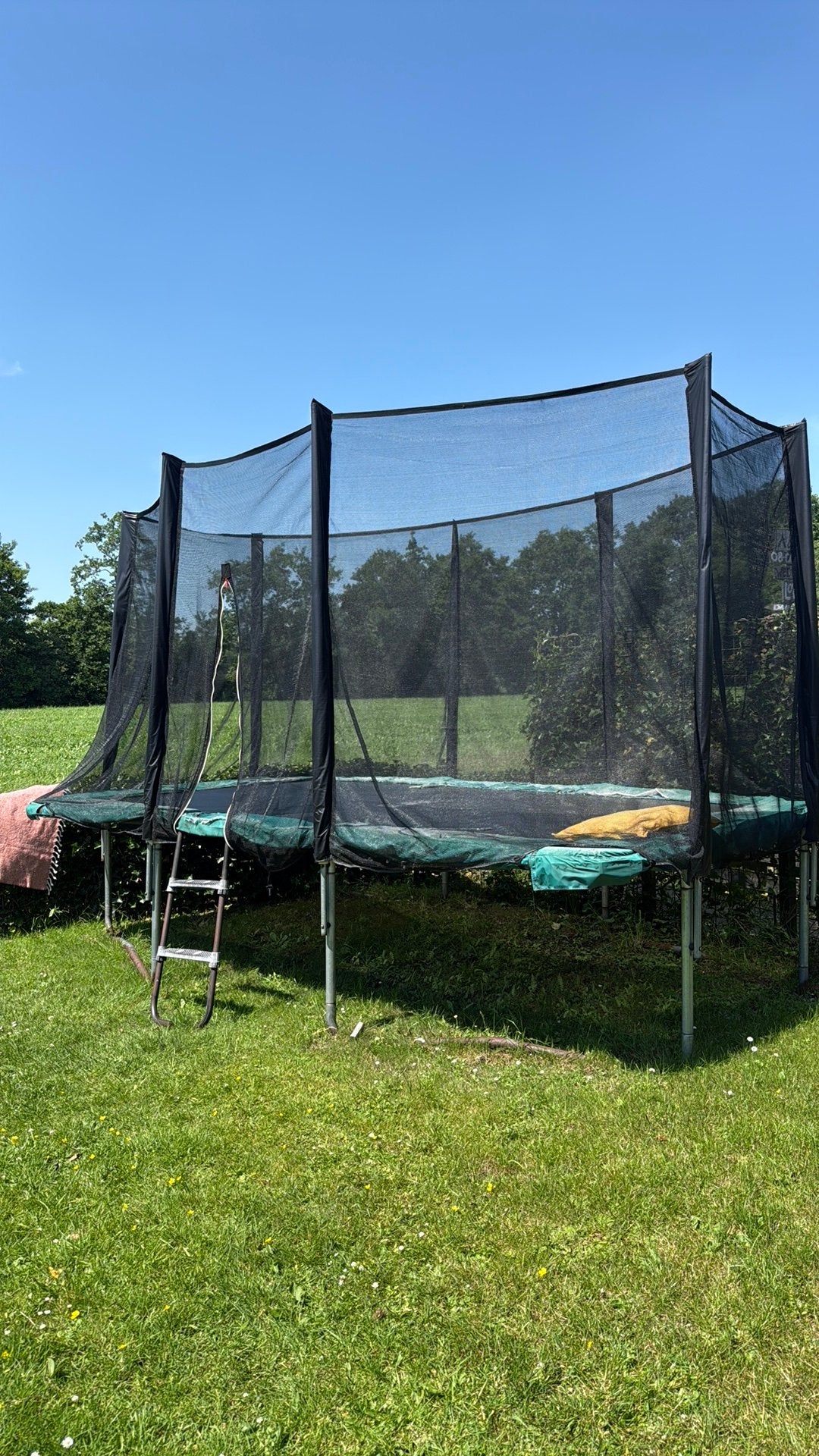 Trampoline gratis ophalen, Ophalen, Gebruikt